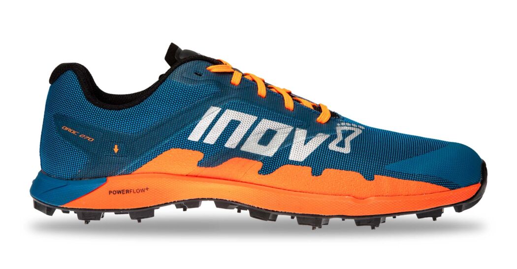 Inov-8 Oroc 270 Mens Trail Running Shoes Blue/Orange Australia (FOLRJP604)